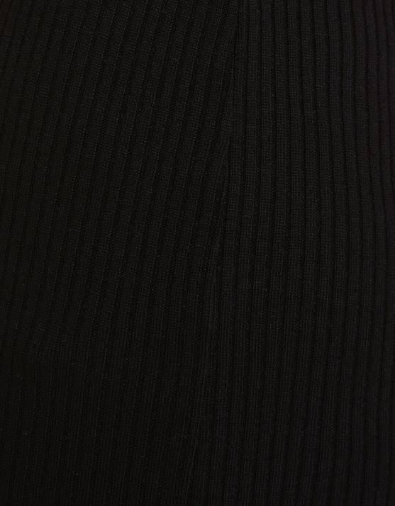 andere Bershka Frauen Gerippter Midirock H00J1631