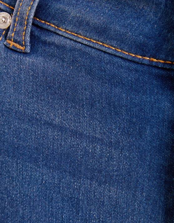 Blau Bershka Frauen Push-up-Röhrenjeans H00J1562