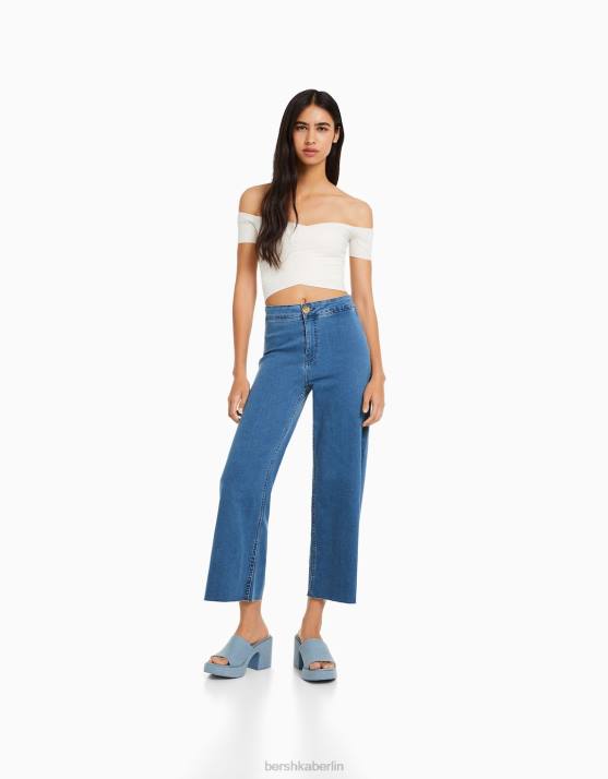 exklusiv Bershka Frauen Jeans-Culottes H00J1507