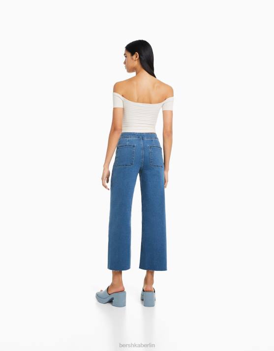 exklusiv Bershka Frauen Jeans-Culottes H00J1507