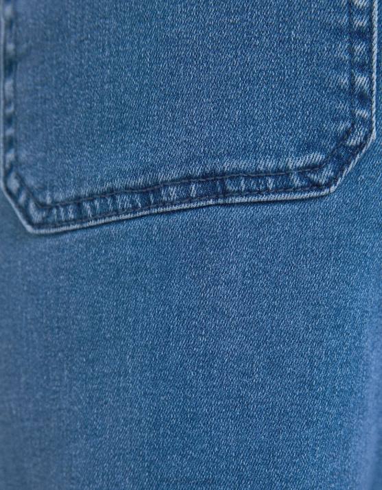 exklusiv Bershka Frauen Jeans-Culottes H00J1507