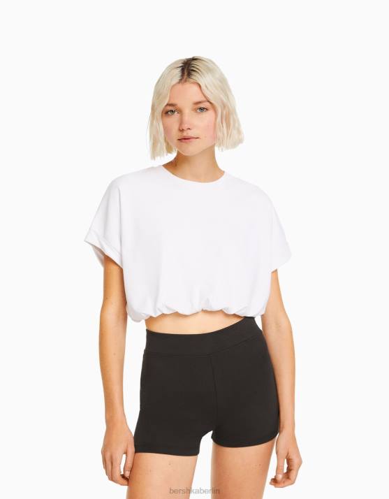 dunkelgrau Bershka Frauen Culotte-Shorts H00J1468