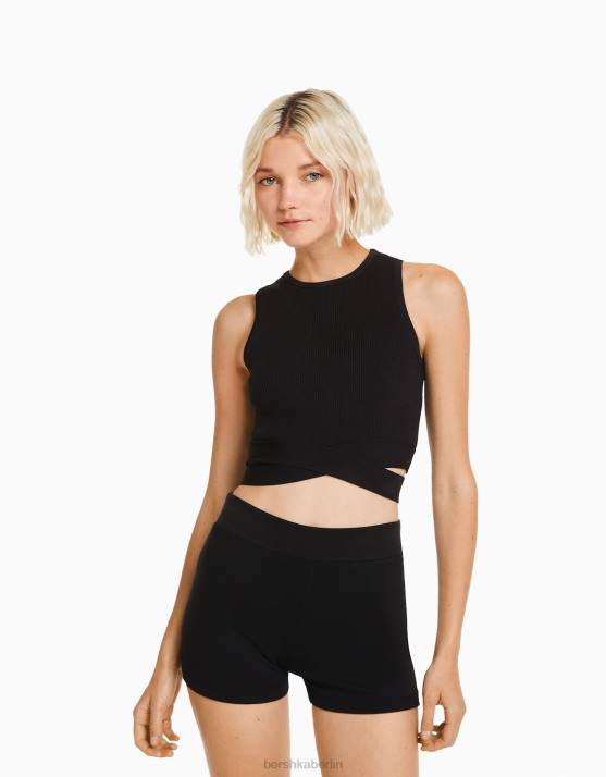 exklusiv Bershka Frauen Culotte-Shorts H00J1702