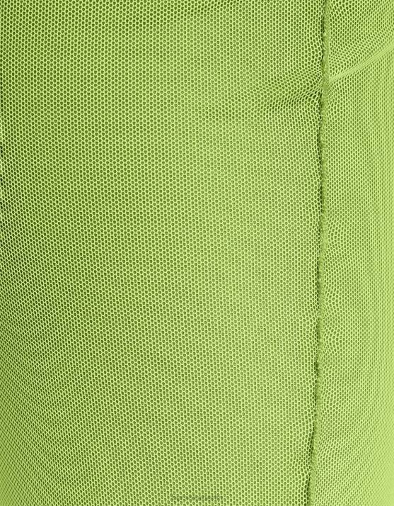 Grün Bershka Frauen Tüllhose mit Seitenschlitzen H00J1795