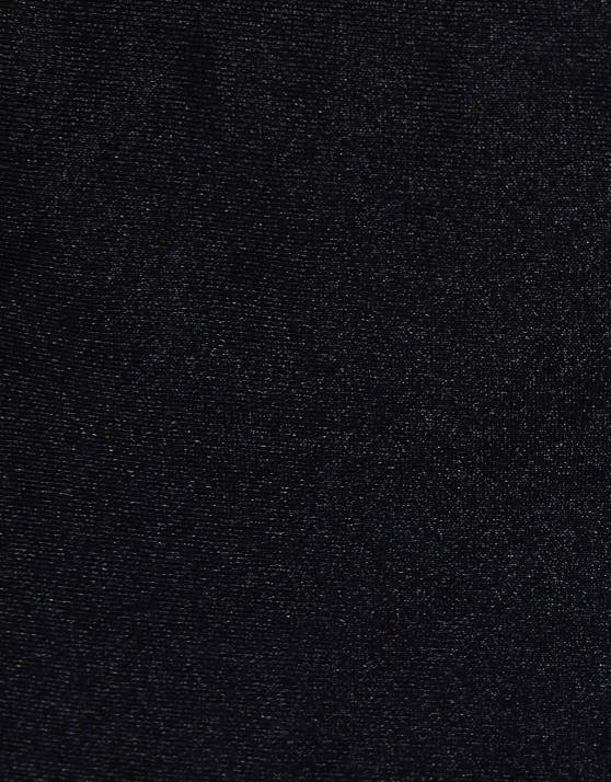 Schwarz Bershka Frauen glänzendes Bikinioberteil H00J1778