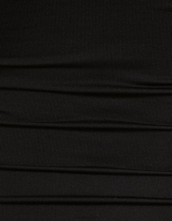 Schwarz Bershka Frauen Monochromer Trägerbody H00J696