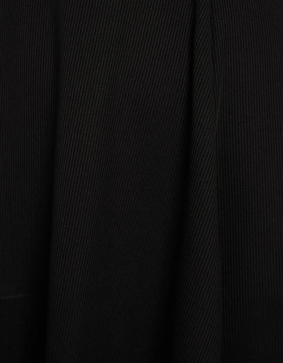 Schwarz Bershka Frauen Kurzärmliges Mini-Skaterkleid H00J4106