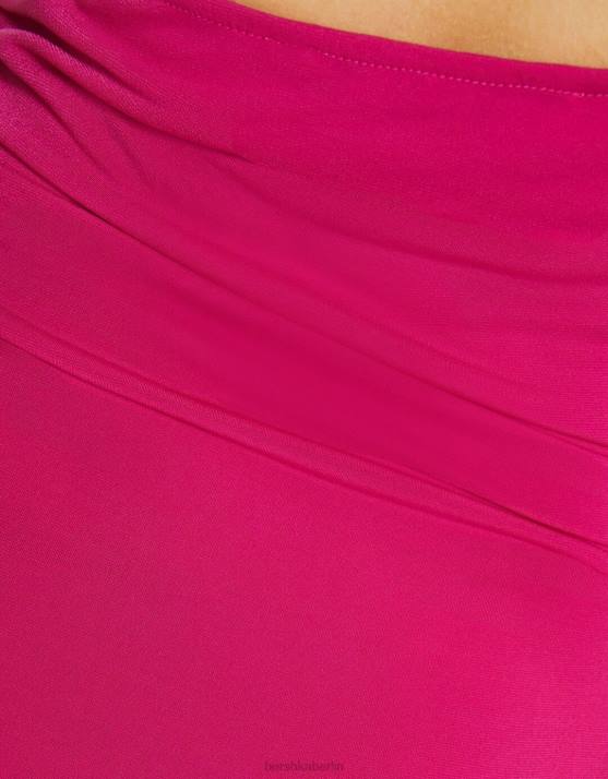 andere Bershka Frauen langes Kleid mit Details H00J90