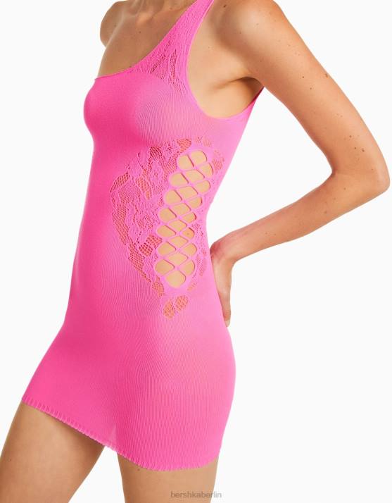 exklusiv Bershka Frauen Nahtloses Minikleid mit Trägern H00J156