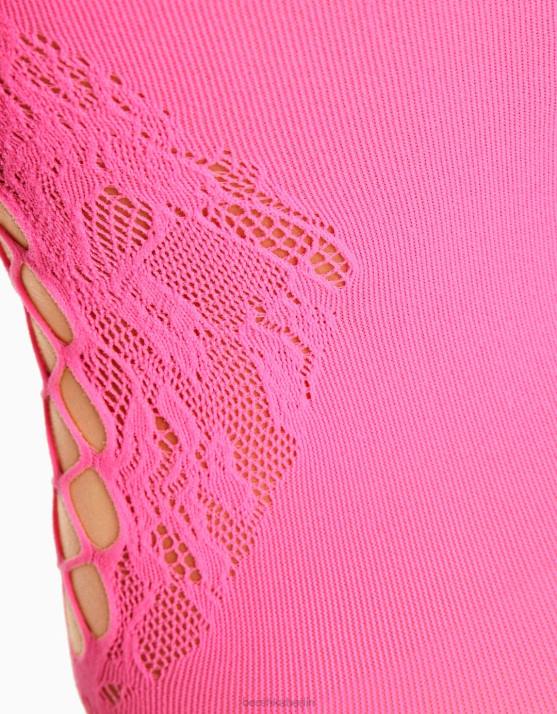 exklusiv Bershka Frauen Nahtloses Minikleid mit Trägern H00J156