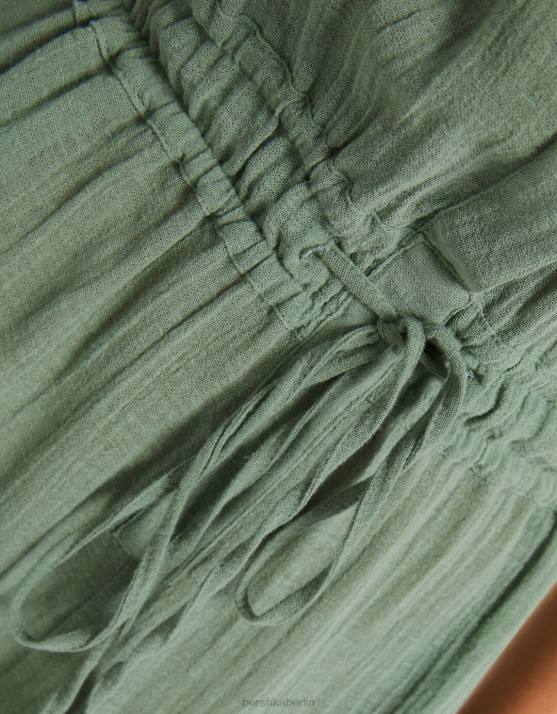 Grün Bershka Frauen Rustikaler Utility-Jumpsuit H00J107