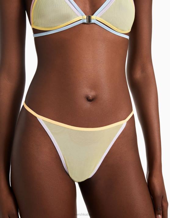 Rosa Bershka Frauen Farbige brasilianische Slips H00J1757