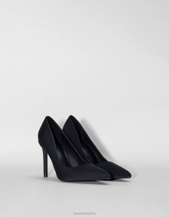 Schwarz Bershka Frauen Schuhen mit hohen Absätzen H00J2244