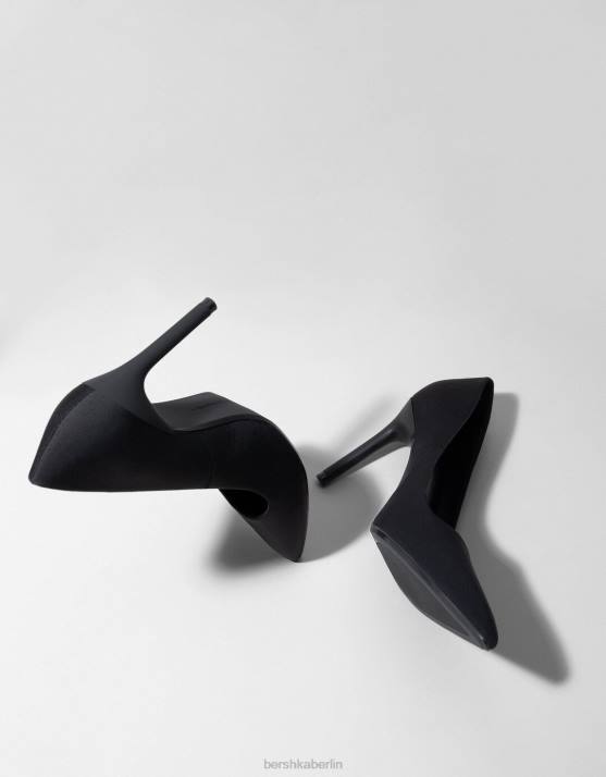 Schwarz Bershka Frauen Schuhen mit hohen Absätzen H00J2244