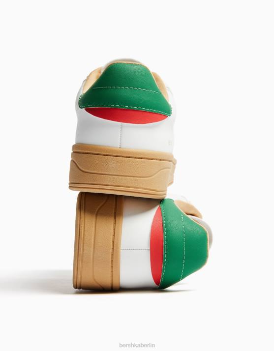 andere Bershka Frauen Sneaker im Retro-Stil H00J2120