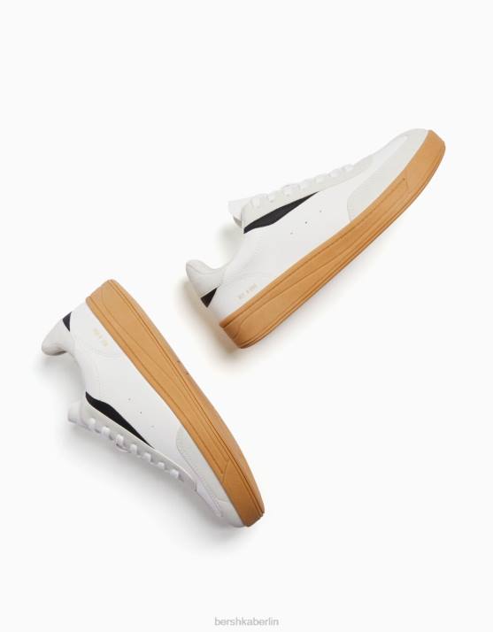 mehrfarbig Bershka Frauen Sneaker im Retro-Stil H00J2110