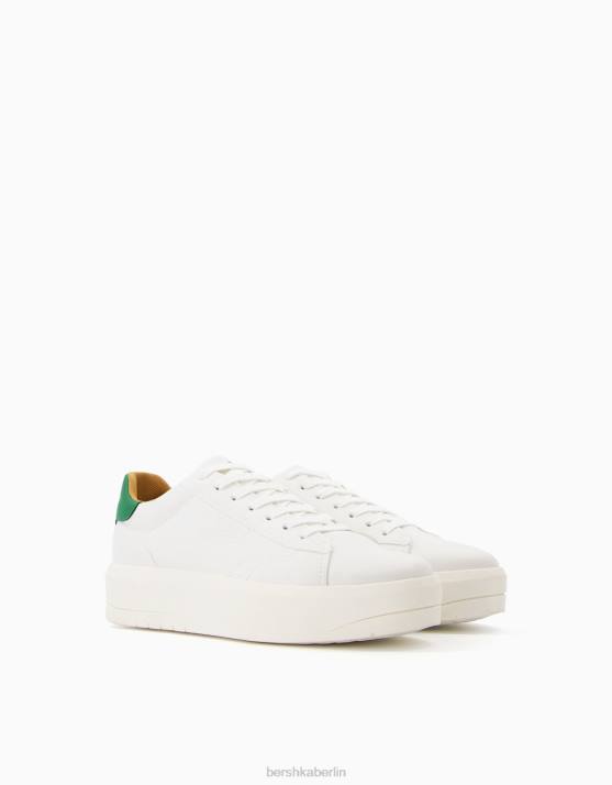 mehrfarbig Bershka Frauen Sneaker im Retro-Stil H00J2126