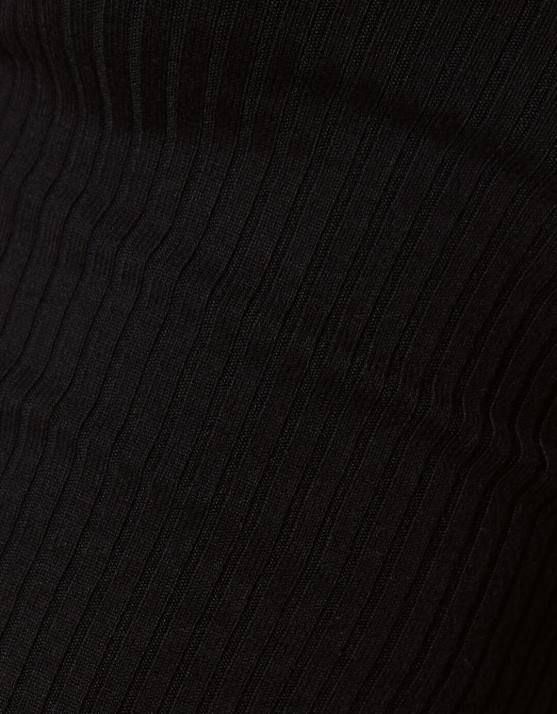 Schwarz Bershka Frauen Rollkragenpulli H00J1012