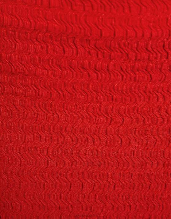 Koralle Bershka Frauen Rustikales Bandeau-Top H00J856