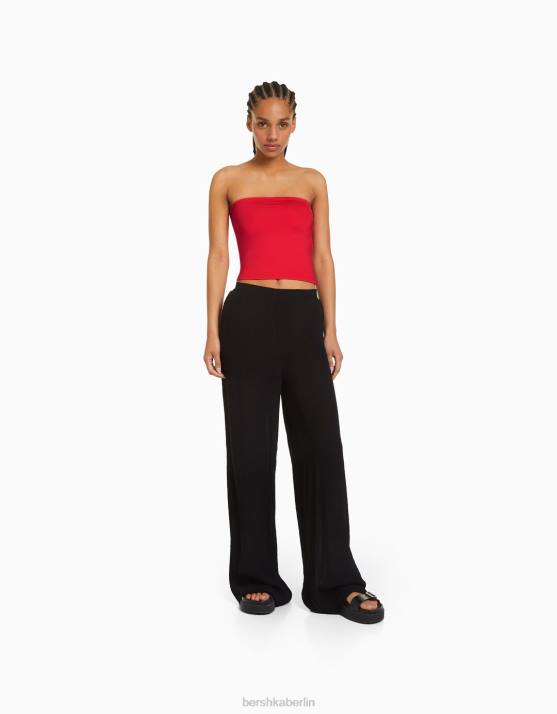Rot Bershka Frauen Bandeau-Top H00J665