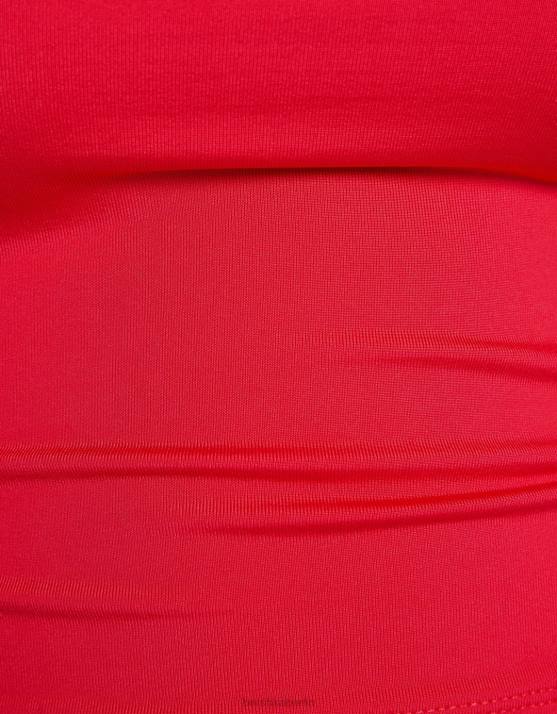 Rot Bershka Frauen Bandeau-Top H00J665