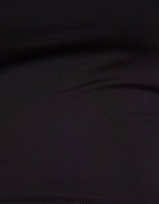 Schwarz Bershka Frauen Bandeau-Top H00J662