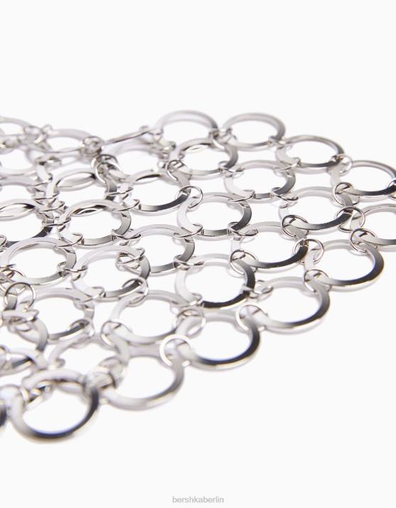 Silber Bershka Frauen Reif-Bralette H00J809