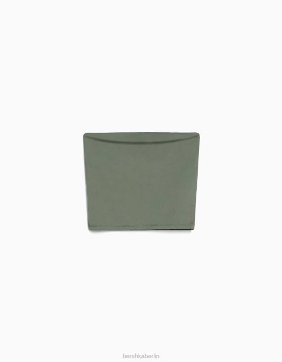 khaki Bershka Frauen Bandeau-Top H00J664
