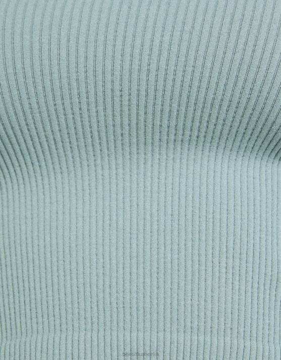 mehrfarbig Bershka Frauen 2er-Pack nahtlose asymmetrische Oberteile H00J862