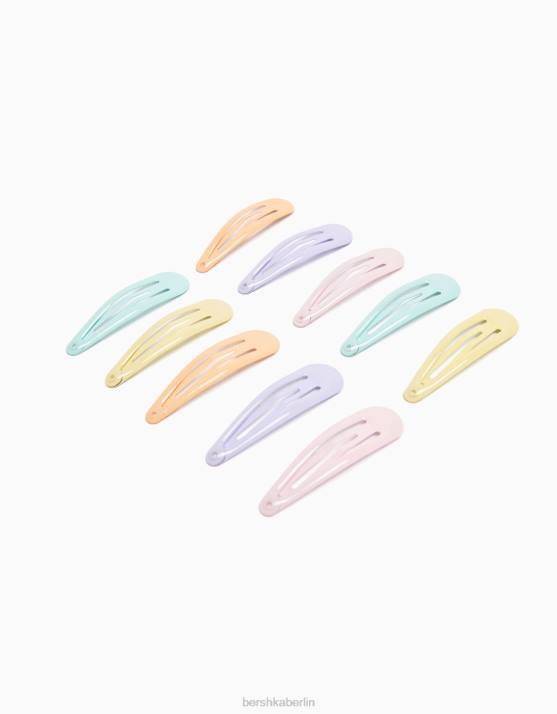 Nicht waschen Bershka Frauen 10er-Pack bunte Clips H00J2574