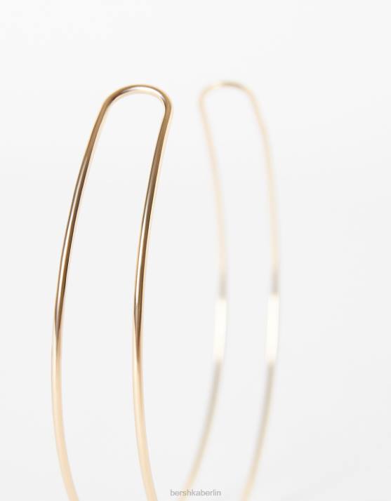 Gold Bershka Frauen goldfarbene Halskette H00J2502