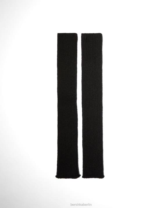 Schwarz Bershka Frauen Fußwärmer stricken H00J2599