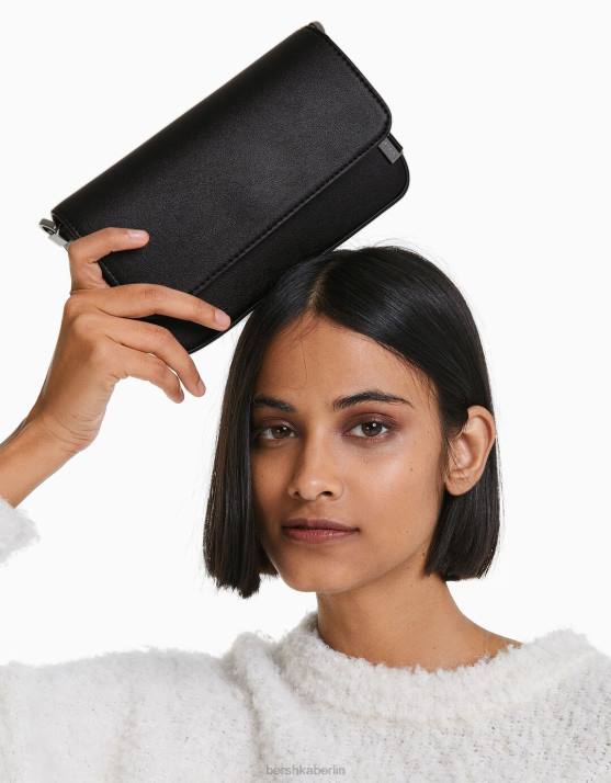 Nicht waschen Bershka Frauen Strukturierte Umhängetasche H00J2347