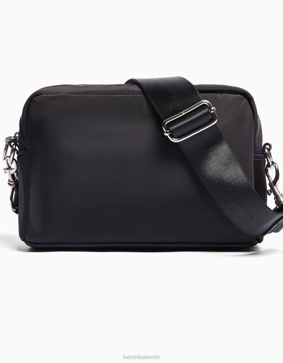 Nicht waschen Bershka Frauen einfarbige Umhängetasche H00J2342