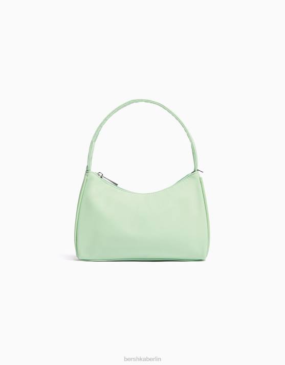 Türkis Bershka Frauen Umhängetasche aus Stoff H00J2343