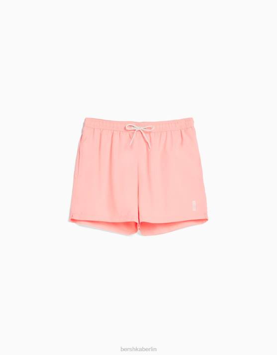 Rosa Bershka Männer einfache Boardshorts H00J3380