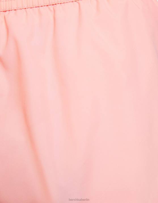 Rosa Bershka Männer einfache Boardshorts H00J3380