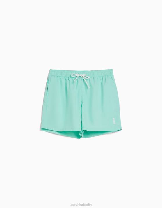 Türkis Bershka Männer einfache Boardshorts H00J3381