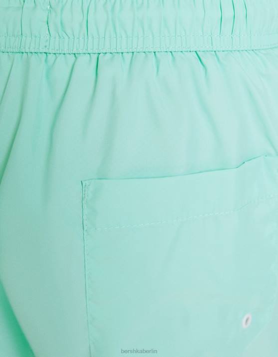 Türkis Bershka Männer einfache Boardshorts H00J3381