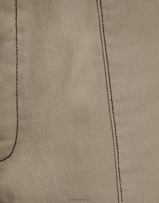 Schwarz Bershka Männer Cargo-Jogginghose in Farbblockoptik H00J3277