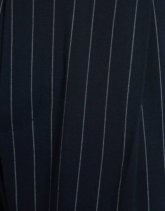 Marine Bershka Männer maßgeschneiderte Nadelstreifenhose H00J3273