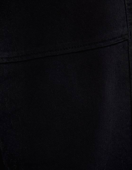 Schwarz Bershka Männer Rustikale, locker sitzende Hose H00J3214