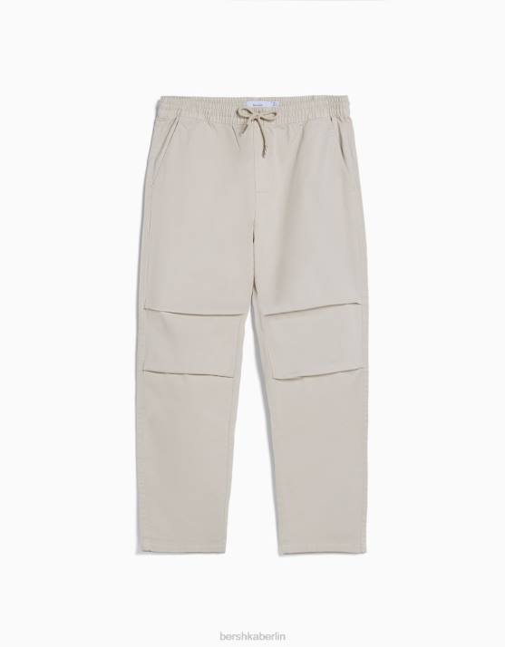 exklusiv Bershka Männer locker sitzende Baumwollhose H00J3274