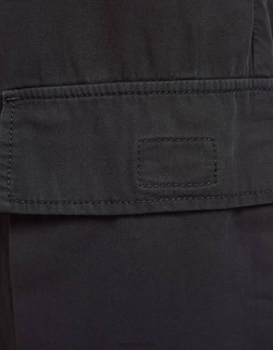 grau Bershka Männer Cargohose aus Popeline H00J3261