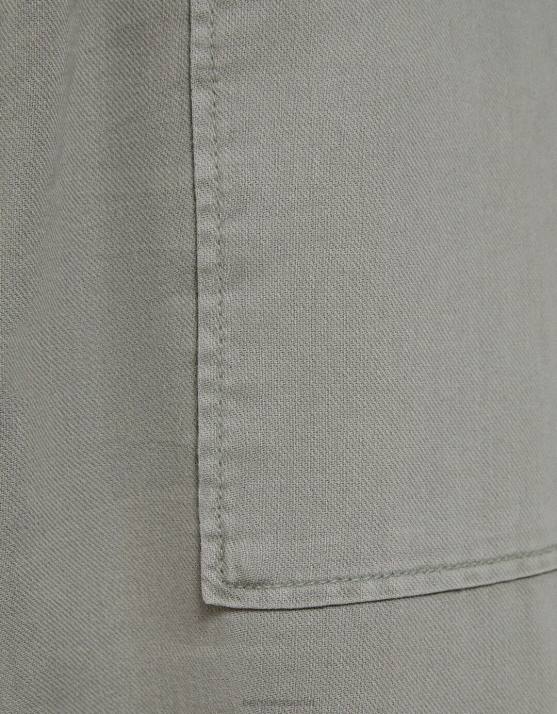 grau Bershka Männer Rustikale, locker sitzende Hose H00J3211