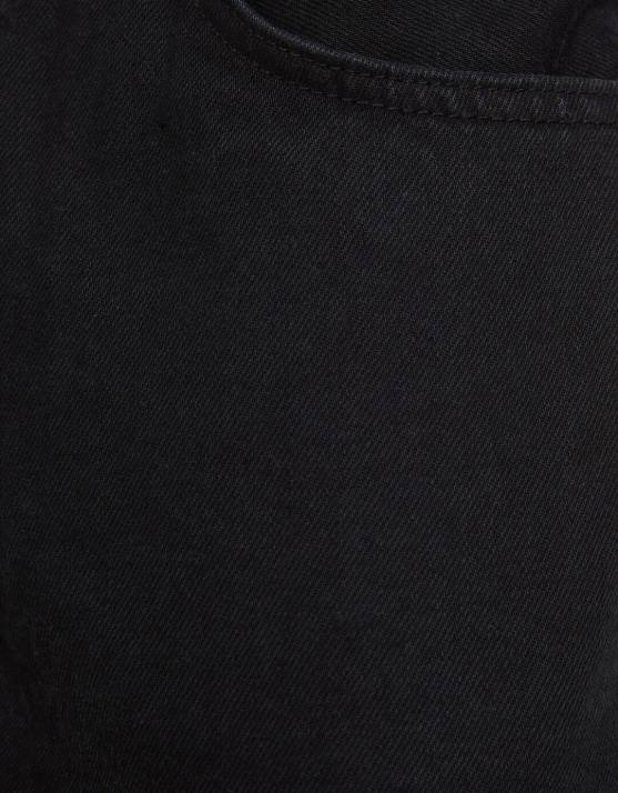 Schwarz Bershka Männer Gerade geschnittene Vintage-Jeans H00J3127