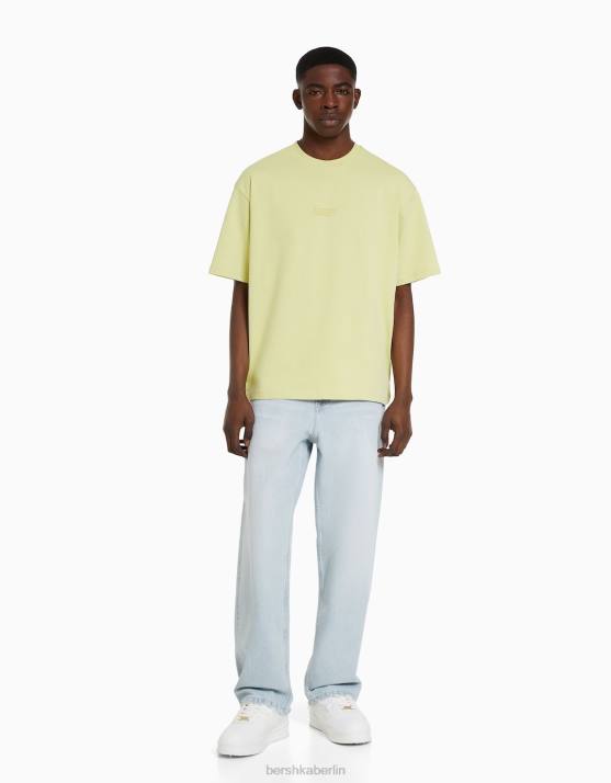 hellblau Bershka Männer Baggy-Jeans H00J3109