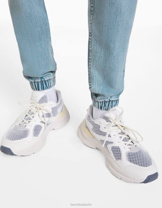 hellblau Bershka Männer Jogger-Jeans H00J3177