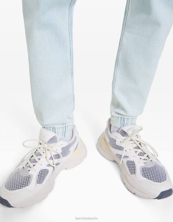 hellblau Bershka Männer Jogger-Jeans H00J3179