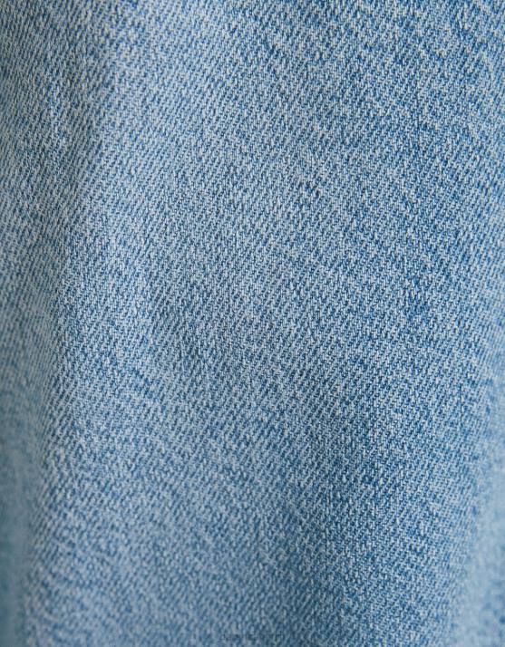 hellblau Bershka Männer Slim-Fit-Jeans H00J3196